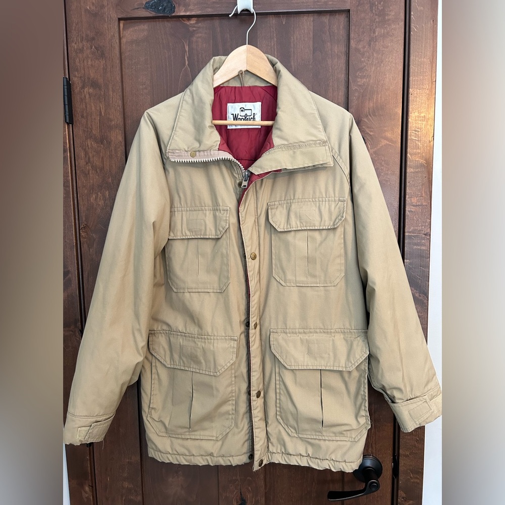 Vintage Woolrich Insulated Timber Jacket Mens Size L USA Barn Chore Grandpacore